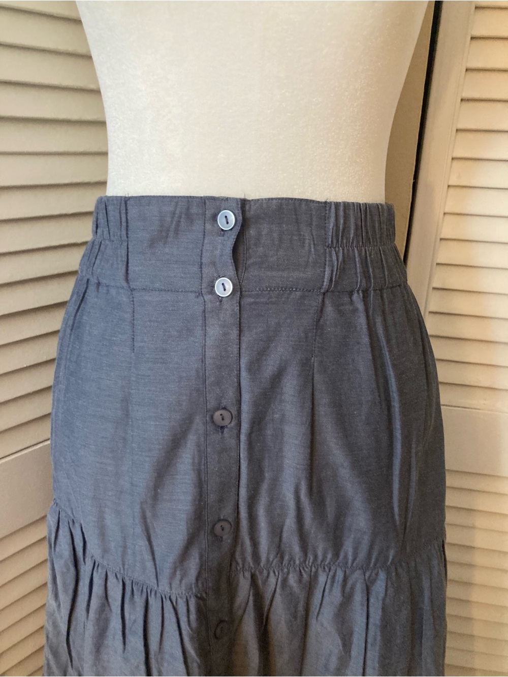 Brochu Walker Havana Skirt Blue XS - Picture 3 of 10